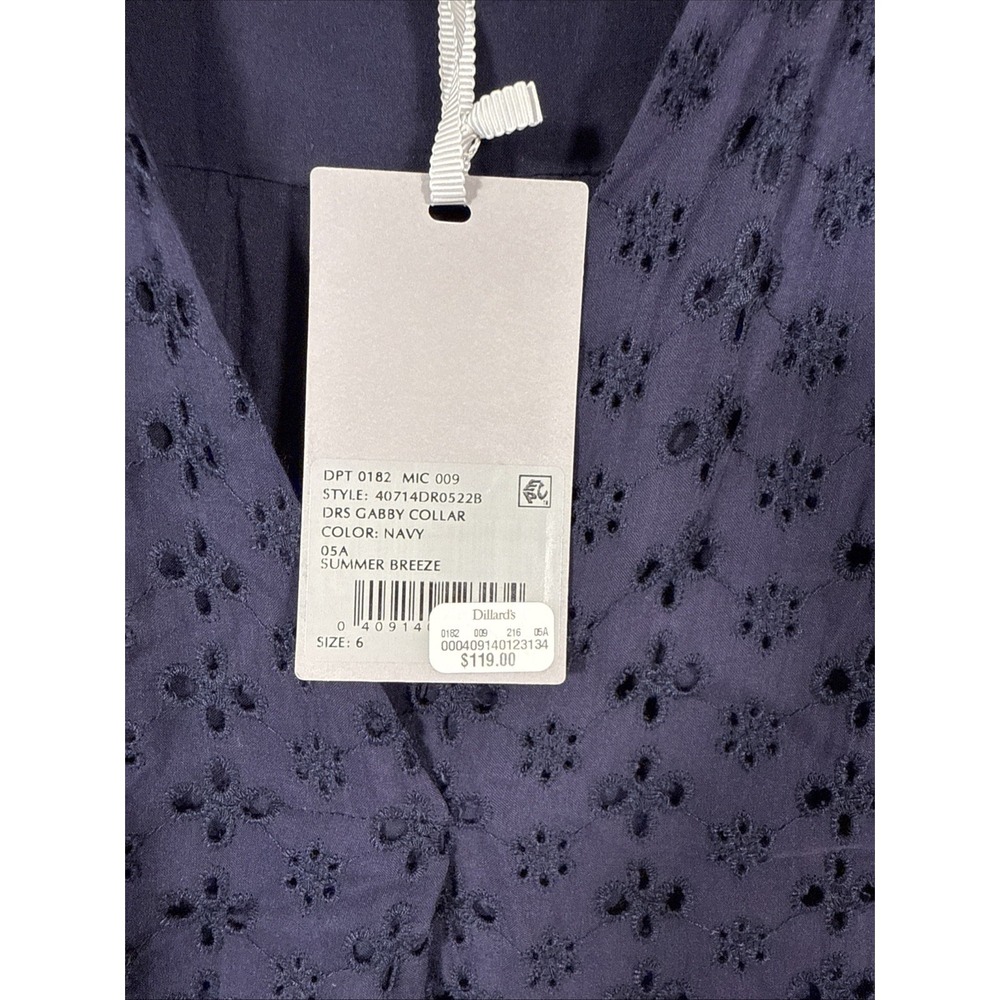 NWT Preston & York Islet Dress Navy Lined Gabby Z1 - Picture 2 of 8